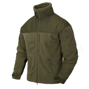 Bluza Polar Helikon-Tex Classic Army Fleece - Olive Green L - Odzież taktyczna i umundurowanie - miniaturka - grafika 1