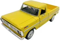 Samochody i pojazdy dla dzieci - Ford F-100 Pickup 1972 1:24 Motormax 79384 żółty - miniaturka - grafika 1