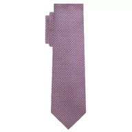 Krawaty i muchy męskie - Krawat fioletowy w mikrowzór EM 45 - EM Men's Accessories - miniaturka - grafika 1