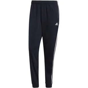 Spodnie męskie adidas Primegreen Essentials Warm-Up granatowe H46106 XL - Dresy męskie - miniaturka - grafika 1