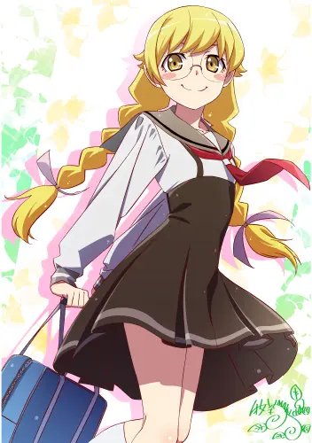 Plakat Anime Bakemonogatari bm_128 A2 (custom)