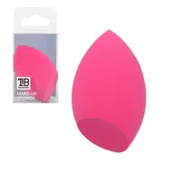 Gąbeczki do makijażu - TOOLS FOR BEAUTY Gąbka do makijażu w kształcie oliwki - różowa 0000056218 - miniaturka - grafika 1