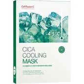 Maseczki do twarzy - Cell Fusion C Cica Cooling Mask, Chłodząca maska w płacie, 5x27g - miniaturka - grafika 1