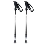 Kije trekkingowe - Kijki trekkingowe z pokrowcem, Neo-Sport, szary - miniaturka - grafika 1