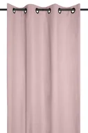 Zasłony - Zasłona DUO 135x240 Różowa Bawełniana Przelotki - miniaturka - grafika 1