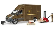 Samochody i pojazdy dla dzieci - MB Sprinter UPS z kierowcą i akcesoriami, Bruder 02678 - miniaturka - grafika 1