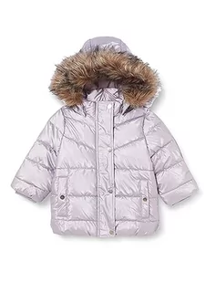 NAME IT NMFMAGGY kurtka puchowa dla dziewczynek NMFMAGGY JACKET1 kurtka buforowa, lawendowa szara, 86, Lavender Gray, 86 cm - Kurtki i płaszcze dla dziewczynek - miniaturka - grafika 1