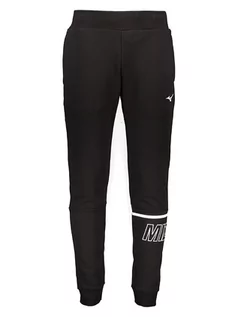 Spodnie sportowe męskie - Mizuno Bluza "Athletic" w kolorze czarnym - grafika 1