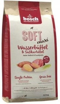 Karma sucha dla psa Bosch Petfood Soft Maxi, bawół wodny i bataty, 1 kg
