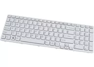 Klawiatury do laptopów - SONY Biała Klawiatura Do SVE1513X9RB SVE1513Y1ESI - miniaturka - grafika 1