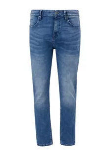 Spodenki męskie - s.Oliver Męskie spodnie jeansowe, długie, niebieski, 42W / 38L - grafika 1