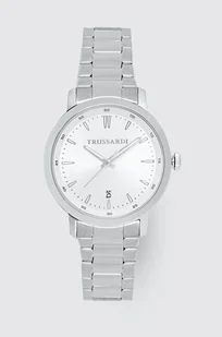 Zegarek Trussardi zegarek męski kolor srebrny R2453147017 - Zegarki męskie - miniaturka - grafika 1