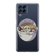 Etui i futerały do telefonów - ERT GROUP etui na telefon Samsung M33 5G, case oryginalny i oficjalnie licencjonowany przez Star Wars, wzór Baby Yoda 026, optymalnie dopasowane, plecki z TPU częściowo przeźroczyste - miniaturka - grafika 1