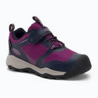 Odzież trekkingowa męska - Buty trekkingowe dziecięce KEEN Wanduro Low WP - miniaturka - grafika 1