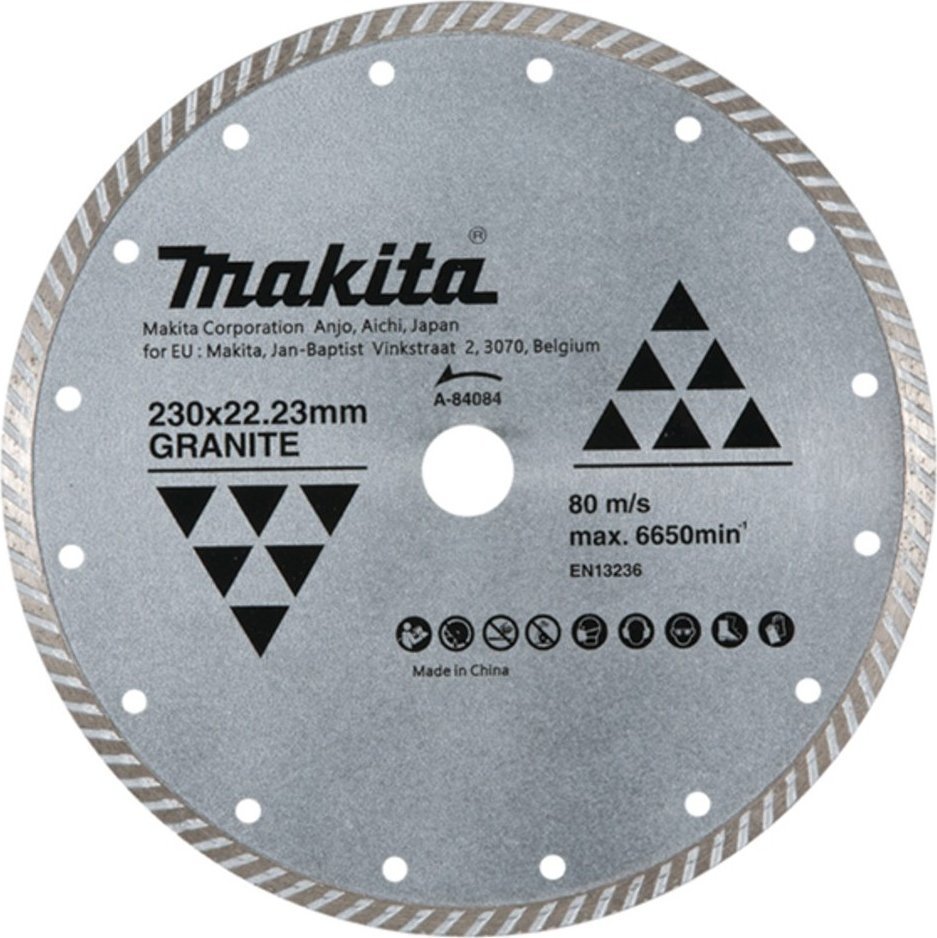 Makita DIAMOND BLADE 230x22.23mm TURBO DRY GRANITE