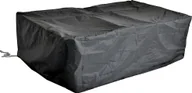 Pokrowce na meble ogrodowe - Mucola pokrowiec ochronny na meble ogrodowe plandeka zestaw kanapa sofa stół odporny na warunki atmosferyczne czarny - kosz plażowy 160x160x90 - miniaturka - grafika 1