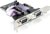 Kontrolery do serwerów - Kontroler Com Delock PCIe 4x RS-232/COM 9-pin - miniaturka - grafika 1