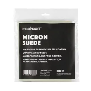 Innovacar Micron Suede 40x40 200gsm Grey - mikrofibra do powłok ochronnych - Akcesoria do mycia samochodu - miniaturka - grafika 1