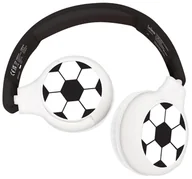 Słuchawki - Lexibook Football White-Black - miniaturka - grafika 1