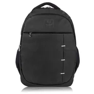 Plecaki - DUŻY PLECAK MIEJSKI NA LAPTOPA WODOODPORNY PAOLO PERUZZI T-102-BL - miniaturka - grafika 1