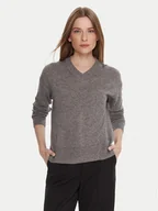 Swetry damskie - United Colors Of Benetton Sweter 102HD4032 Szary Relaxed Fit - miniaturka - grafika 1