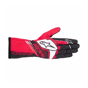 Rękawice kartingowe Alpinestars TECH-1 K RACE V2 CORPORATE czerwono-czarne - Odzież do sportów motorowych - miniaturka - grafika 2