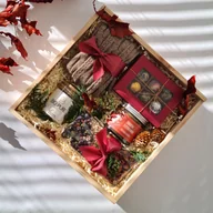 Zestawy upominkowe - Zestaw prezentowy - Z nutą cynamonu - miniaturka - grafika 1