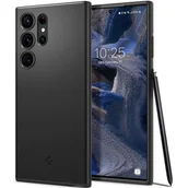 Etui i futerały do telefonów - Spigen Etui Thin Fit do Samsung Galaxy S23 Ultra Czarny - miniaturka - grafika 1