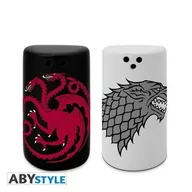 Pojemniki na przyprawy - ABYstyle ABYstyle Solniczka i pieprzniczka Gra o Tron &quot;Stark &amp Targaryen&quot GW1808 - miniaturka - grafika 1