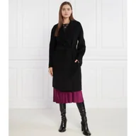 Płaszcze damskie - Pinko Wełniany płaszcz - miniaturka - grafika 1
