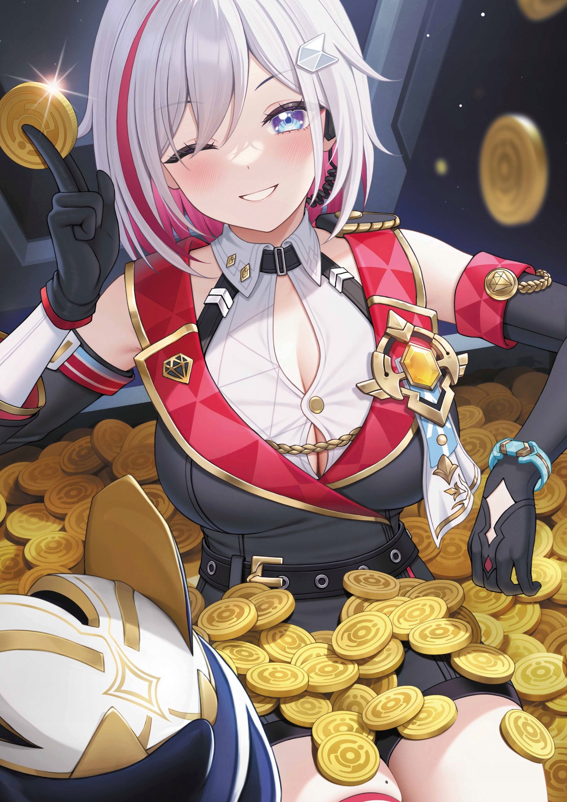Plakat A3 Honkai Star Rail Hsr Anime Gra Topaz Jelena