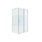 Kabiny prysznicowe - Kabina prysznicowa 80 x 120 cm Remix Sensea - miniaturka - grafika 1