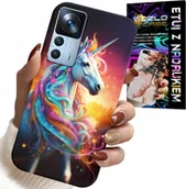 Dodatki do ciast w proszku - ETUI DO XIAOMI 12T / 12T PRO - JEDNOROŻEC WZORY DLA DZIEWCZYNEK PREZENT - miniaturka - grafika 1