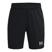 Spodnie i spodenki dla chłopców - Chłopięce spodenki treningowe Under Armour UA B\'s Ch. Knit Short - czarne - UNDER ARMOUR - miniaturka - grafika 1