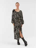 Sukienki - Vero Moda Sukienka codzienna Cevi 10294132 Czarny Regular Fit - miniaturka - grafika 1