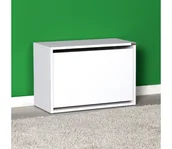 Szafki na buty - Szafka na buty 42x60 cm biała - miniaturka - grafika 1