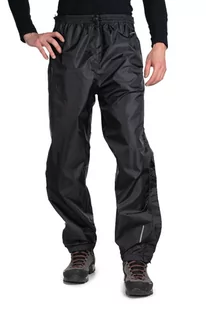 SPODNIE RAINIER FULL ZIP-BLACK - Sport OUTLET - miniaturka - grafika 1