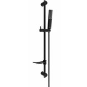 Zestawy prysznicowe - Mexen DF72 zestaw prysznicowy suwany, czarny - 785724582-70 - miniaturka - grafika 1