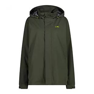 CMP - męska kurtka przeciwdeszczowa z odpinanym kapturem, Oil Green, 46 - Kurtki męskie - miniaturka - grafika 1