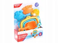 Zabawki do piasku - Zestaw do kąpieli piasku wiaderko foremki ZA3406 - miniaturka - grafika 1