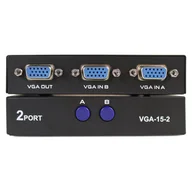 Kable - Switch Przełącznik Vga 2 X 1 Monitory Fullhd - miniaturka - grafika 1