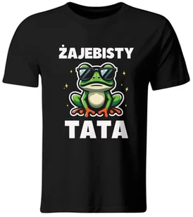 Koszulka Ż@jebisty Tata, Prezent na Dzień Ojca dla Taty, roz. XXL - Koszulki męskie - miniaturka - grafika 1