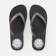 Klapki i japonki męskie - Męskie Japonki RIP CURL ICONS OPEN TOE TCTC81_90 – Czarny - miniaturka - grafika 1