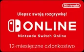 Akcesoria do Nintendo - Nintendo Switch Online - 12 miesięcy - miniaturka - grafika 1