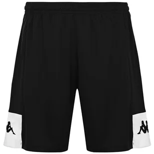 Kappa Szorty męskie Daggo, Czarny, biały, S - Spodenki damskie - miniaturka - grafika 1