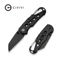Noże - Nóż składany Civivi Pragma Black Aluminium, Black Stonewashed Nitro-V (C23062B-1) - miniaturka - grafika 1