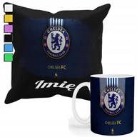 Gadżety dla niej i dla niego - ZESTAW KUBEK + POSZEWKA Z NADRUKIEM-DLA FANA KLUBY CHELSEA LONDYN +IMIĘ - miniaturka - grafika 1