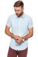 Koszule męskie - Wrangler, Koszula męska, Ss 1Pkt Shirt Cerulean W5881Opvt, rozmiar L - miniaturka - grafika 1