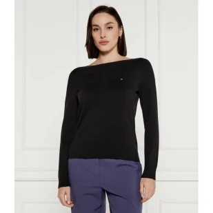 Tommy Hilfiger Sweter Regular Fit - Swetry damskie - miniaturka - grafika 1