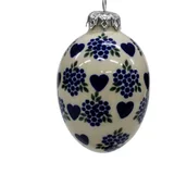 Wielkanoc - Ceramiczna pisanka duża Ceramika Bolesławiec - miniaturka - grafika 1